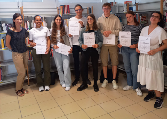 Remise de certification en langue allemande