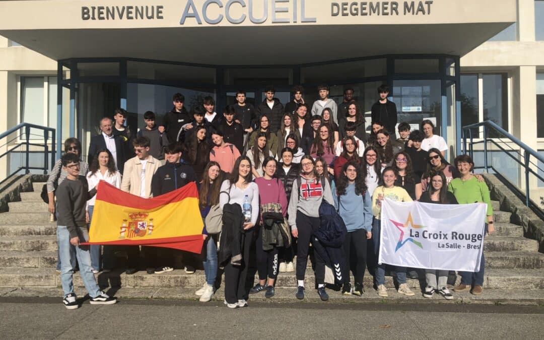Les correspondants espagnols de Palencia en immersion en Bretagne