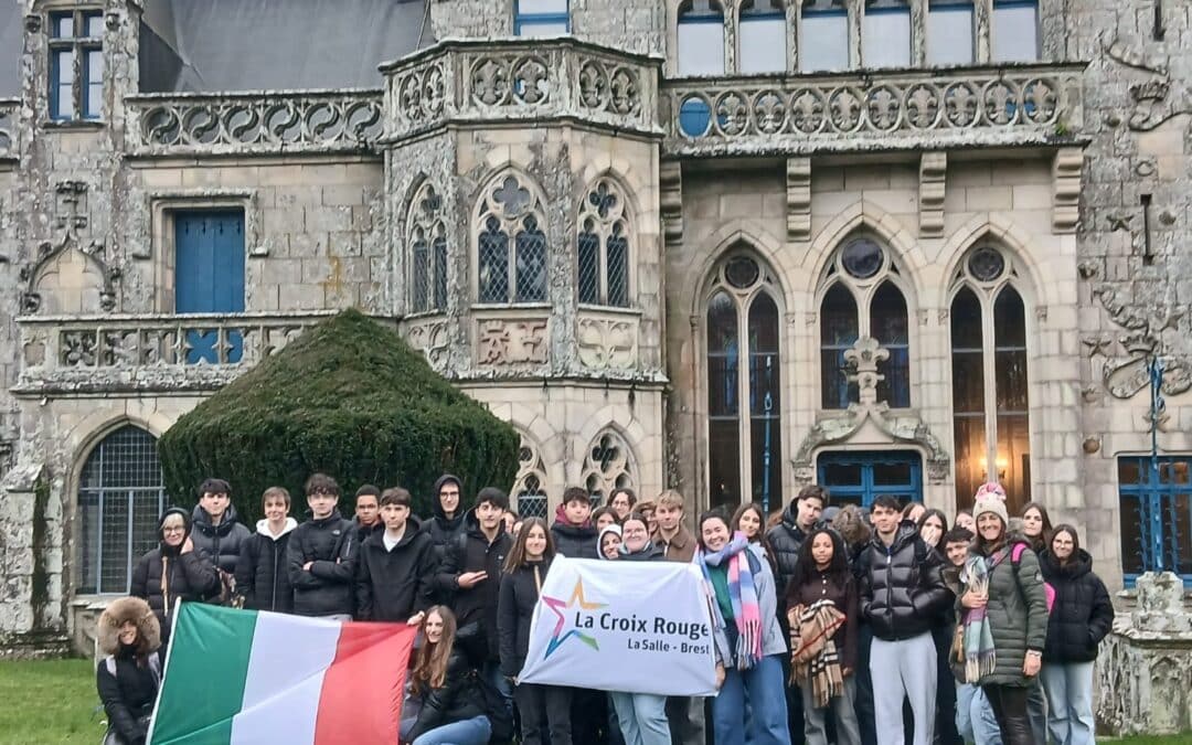 Des élèves italiens en immersion au sein de l’établissement