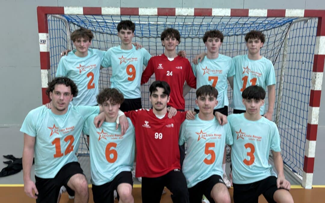 L&rsquo;équipe 1 du CLE Hand sacrée championne régionale Élite !