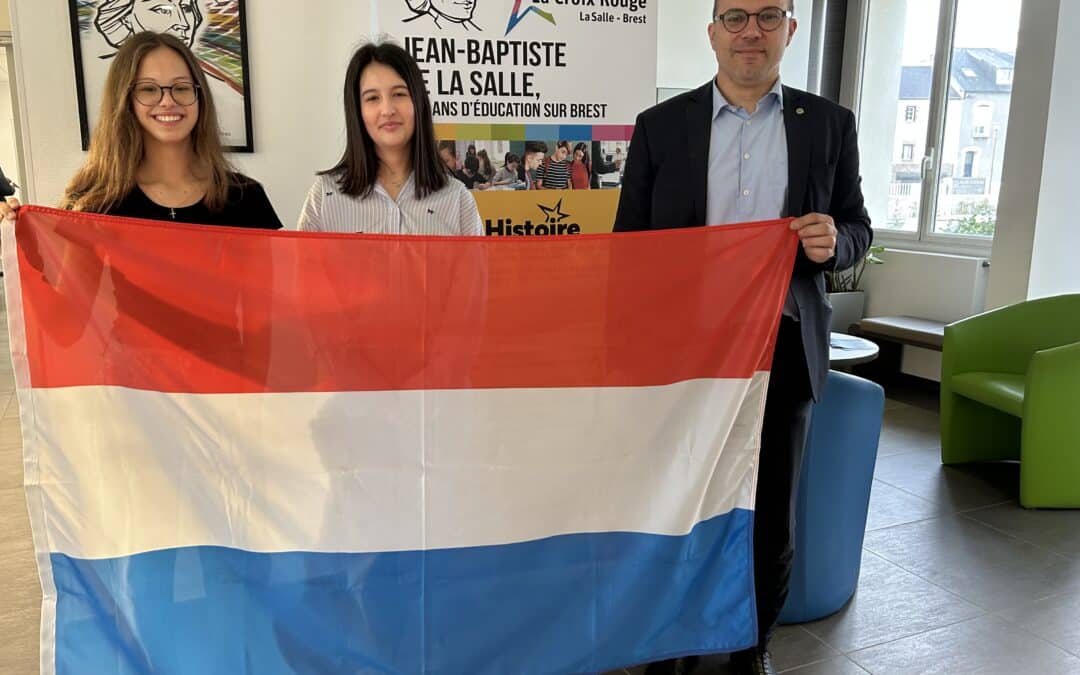 Une élève luxembourgeoise en immersion Erasmus+ au sein de notre établissement