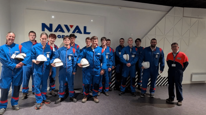 Nos élèves en immersion au cœur de l&rsquo;industrie navale